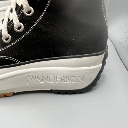 Converse Run Star Hike Platform Trainers Black JW Anderson Womens UK 5 EU 38