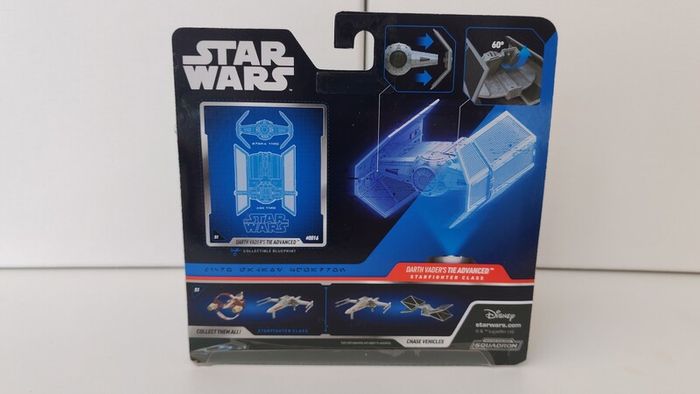 Jazwares Star Wars Micro Galaxy Squadron Darth Vader's TIE Advanced