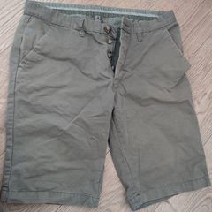 Mens shorts, dark green
