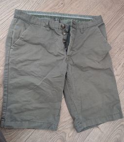 Mens shorts, dark green