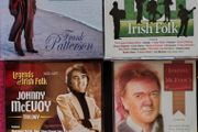 5 CDs (12 discs) Johnny McEvoy, Frank Patterson, Irish Folk compilation.