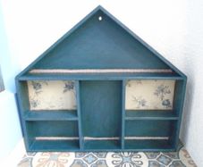 Wooden shelf, Display shelf, Home decor