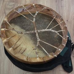 Celtic ceremonial drum - Mustang skin