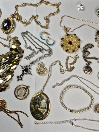 Vintage Mystery Jewelry lot including Kirks Follyand Sarah Coventry