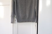 Jaeger Grey Cashmere &amp; Wool Sweater L