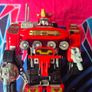 1999 Bandai Power RANGERS Lost Galaxy Deluxe Centaurus Megazord Image 2