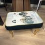 Final sale! Footstool New! Hand made Image 3