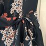 Black floral top Image 4