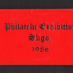 1986 Ireland Sligo Philatelic Society Exhibition Booklet Mint Never Hinged (MNH) no 148