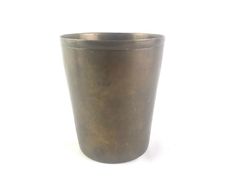 Antique Heavy Solid brass Hand Forged Tumbler