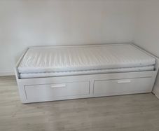 double sofa bed with drawers