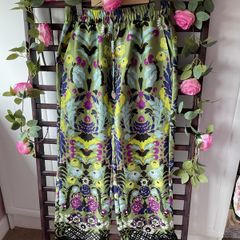 trousers Zara multi colour wide leg trousers with pockets