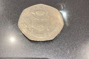 Dublin Millennium Commemorative 50p - Fifty Pence coin (988 - 1988)