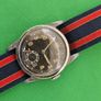 1940s Swiss Made Ancre 15 Rubis Military Officier Watch Ww2 era Mechanical Wind up Rare Historical Collectable Image 5