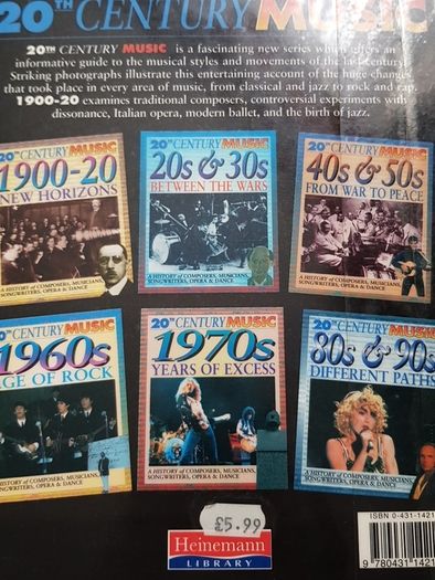 20th Century music books