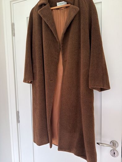 Vintage Irish designer Henry White ladies Size 14 Pure Wool  coat