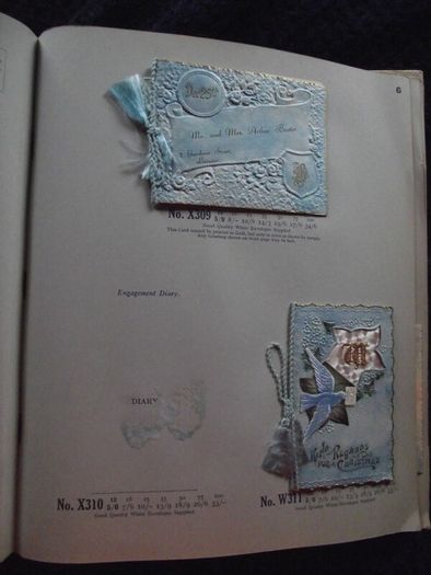 1936 Greeting card and Calendar sample book - The Royal Art Private Christmas Greeting Cards