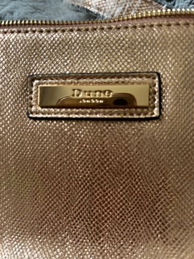 Dune Gold Snake Skin Waist Belt Bag New