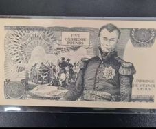 England (University of Oxford and Cambridge) 5 pounds UNC banknote 1900-1999