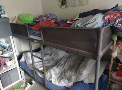 bunk, bed