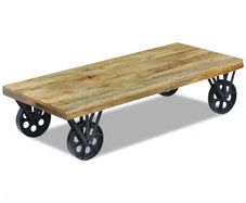 Coffee Table Mango Wood 120x60x30 cm