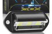 Truck Side Marker Lights 6 LED Bulbs 12V 24V For SUV Truck Trailer Van Tag Step Lamp Motorcycle Signal Lamp Universal