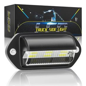 Truck Side Marker Lights 6 LED Bulbs 12V 24V For SUV Truck Trailer Van Tag Step Lamp Motorcycle Signal Lamp Universal
