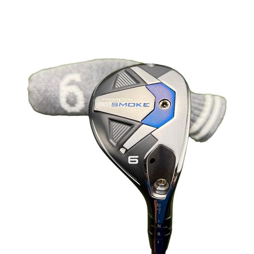 Callaway Paradym Ai Smoke HL Hybrid / #6 27 Degree / Cypher Sixty 5.5 Regular