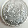 Vintage heavy Beautiful Irish Solid Sterling Silver Monstra Te Esse Matrem Medal by PQ&Co Dublin 1940 length 30,5" - 19,50g Image 8