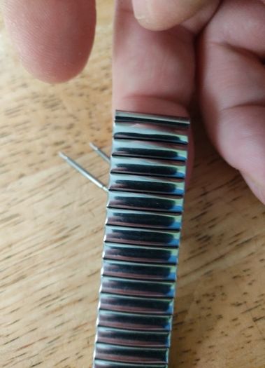 Steel  stretchy watch band