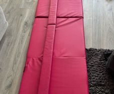 Gym mat and beam