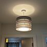 Light Grey Lampshade Image 3