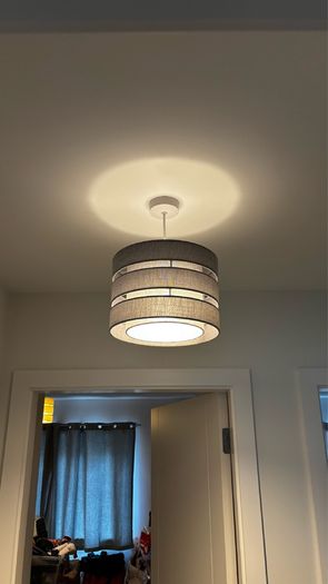 Light Grey Lampshade