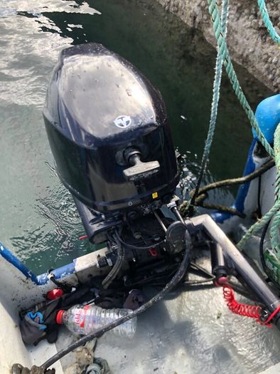 Tohatsu fisherman 15hp battery and pull start