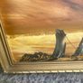 Bill hawkes artist 1960s 1970s signed framed oil paintings free postage Image 3