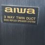 AIWA Stereo Integrated Amplifier Model No. MX-Z9400MK, with 2 large AIWA Speakers, Model No, 8X-Z9400, Impedance 6ohms, in excellent condition Image 10