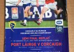 7th July 2010. GAA (Hurling) Programme. Waterford V Cork in ESB Minor Hurling Championship @ Walsh Park