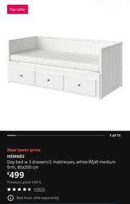 IKEA Sofa Bed Hemnes
