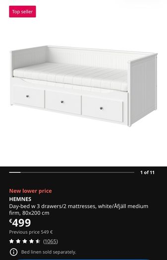 IKEA Sofa Bed Hemnes