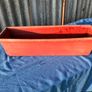 Single terracotta plastic window box Image 4