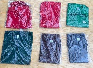 Boiler suits, jackets and trousers