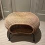 IKEA rattan footstool Image 3