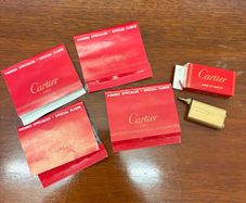 Vintage Cartier lighter unused flint packs and refill