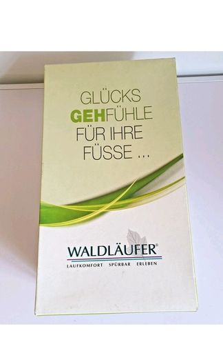 Waldlaufer Hilena Blue Nubuck Leather Wide Fit H Sandals UK3 EU36 BNIB  CAN POST