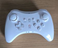 White Nintendo Wii U Pro Controller