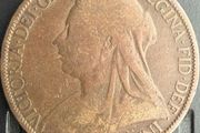 uk penny 1899 to 1915