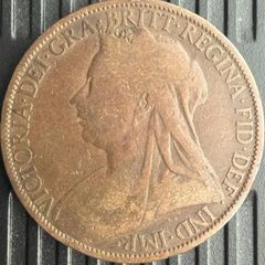 uk penny 1898 to 1915