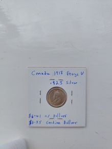 Canada 5 cents 1918