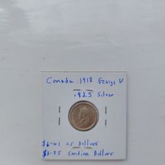 Canada 5 cents 1918
