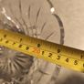 Waterford Lead Crystal Cut Bowl With Scalloped Rim 9 inches diemter and 4 inches deep  is uesd iteme but in good condition. Image 6